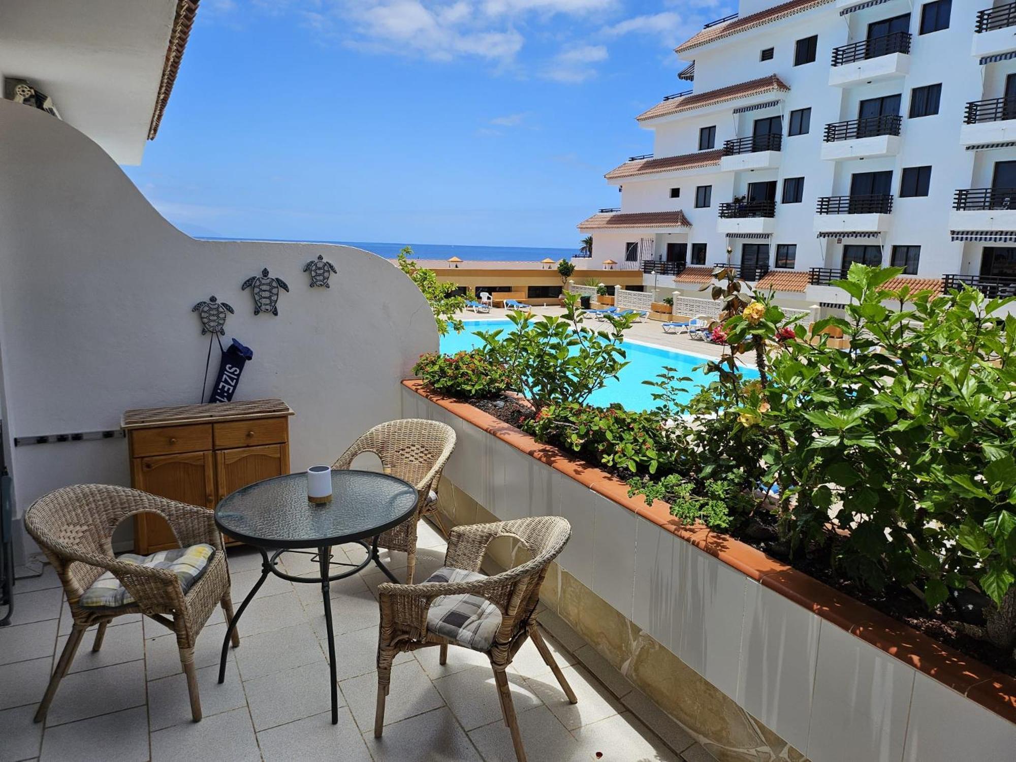 Аппартаметы Seguro De Sol Playa De La Arena Puerto de Santiago  Bagian luar foto