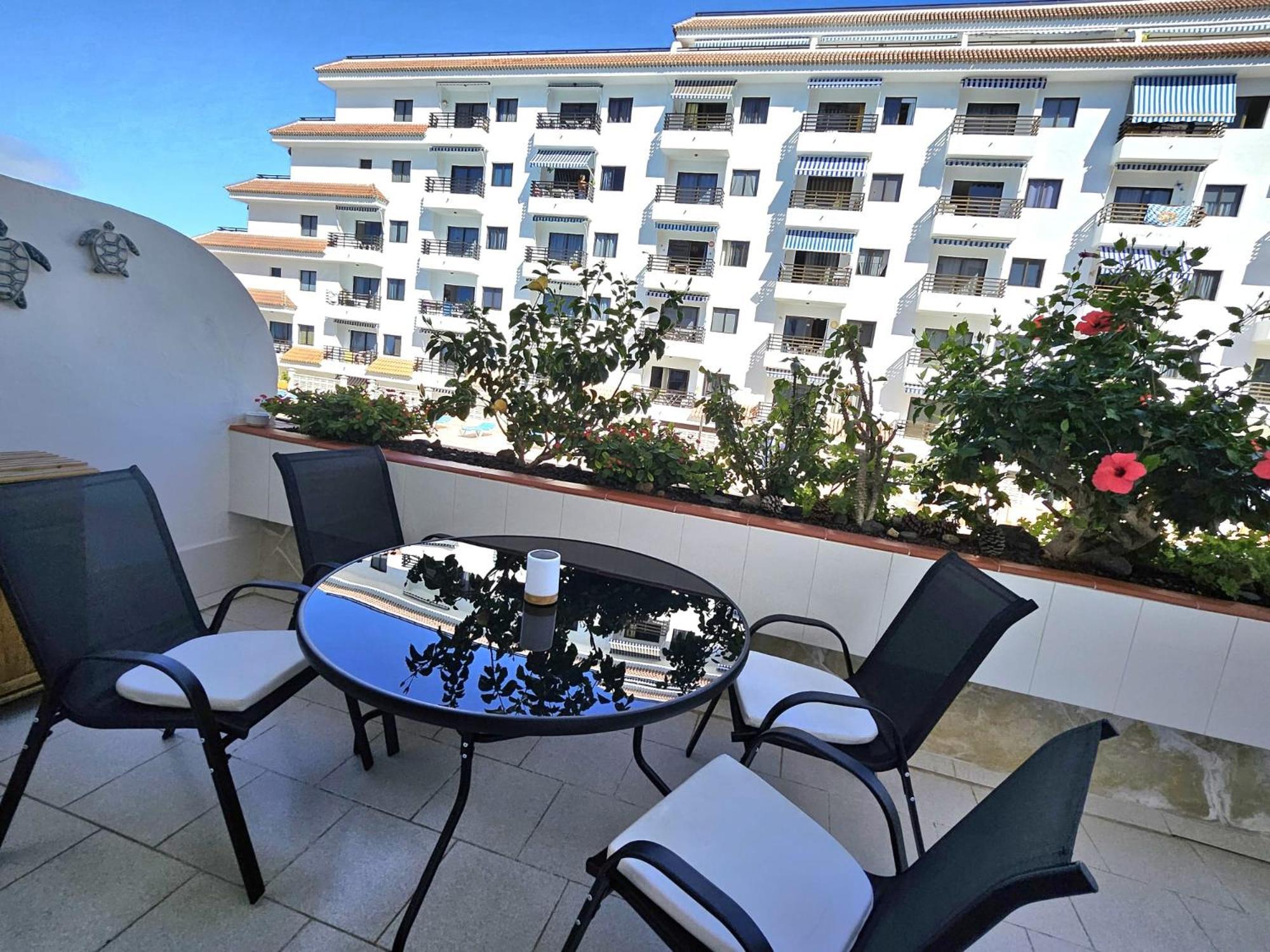 Аппартаметы Seguro De Sol Playa De La Arena Puerto de Santiago  Bagian luar foto