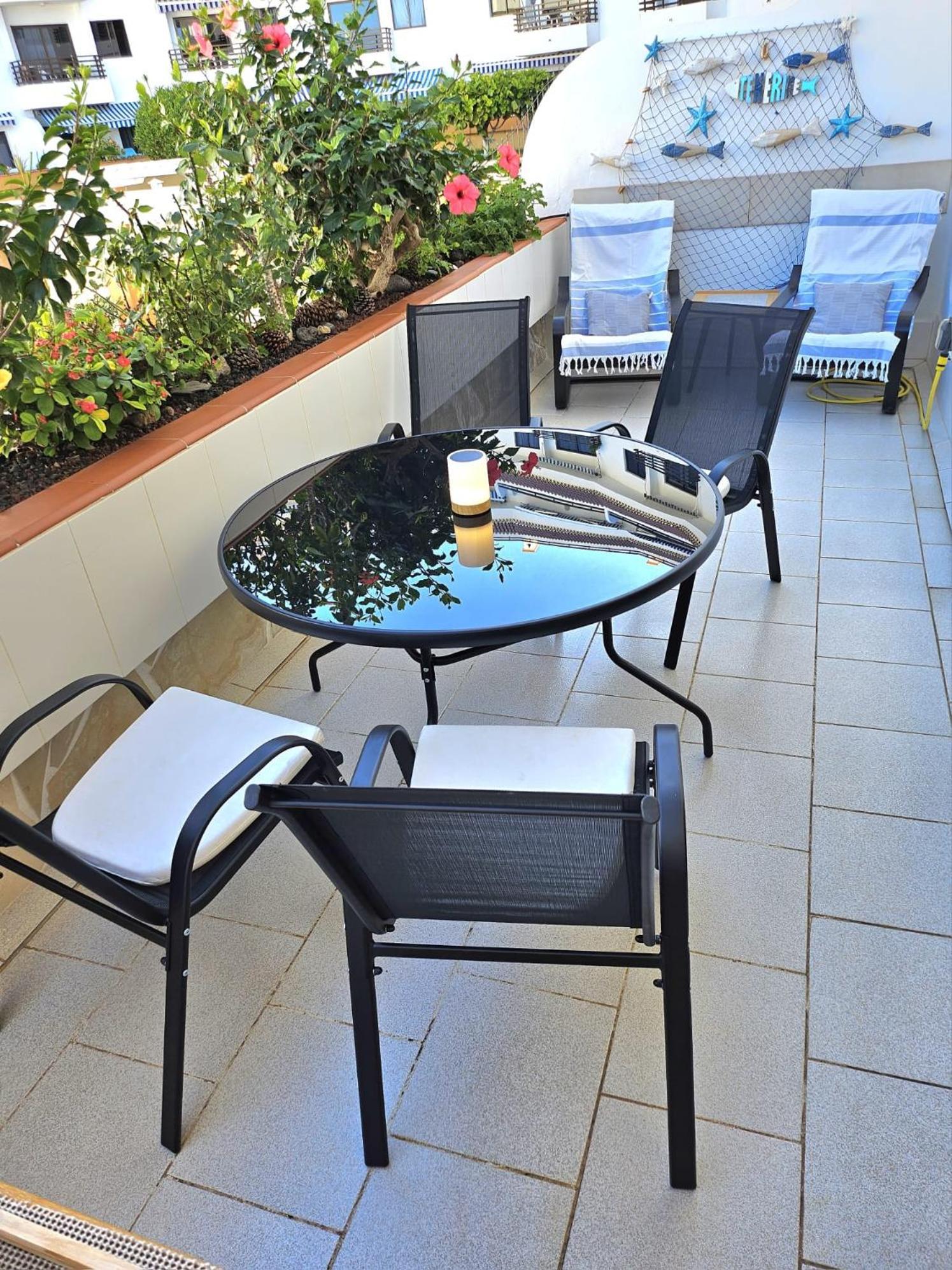 Аппартаметы Seguro De Sol Playa De La Arena Puerto de Santiago  Bagian luar foto