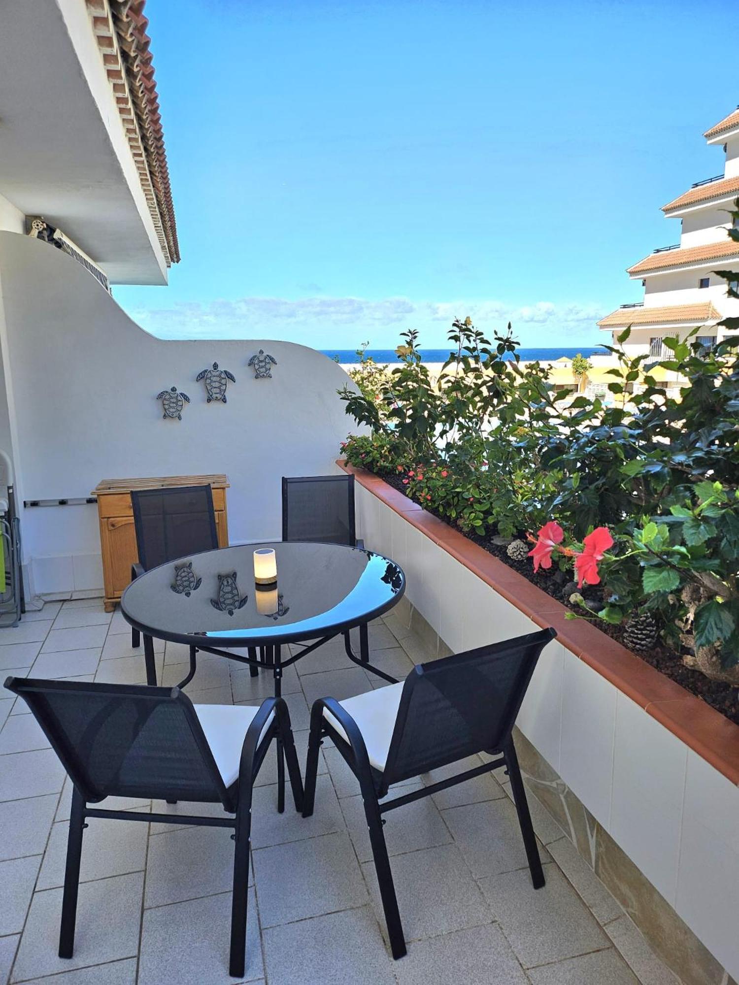 Аппартаметы Seguro De Sol Playa De La Arena Puerto de Santiago  Bagian luar foto